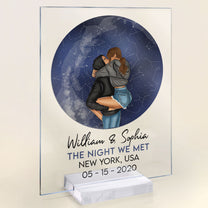 The Night We Met Star Map 2 - Personalized Acrylic Plaque