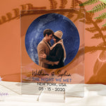 The Night We Met Star Map - Personalized Acrylic Photo Plaque