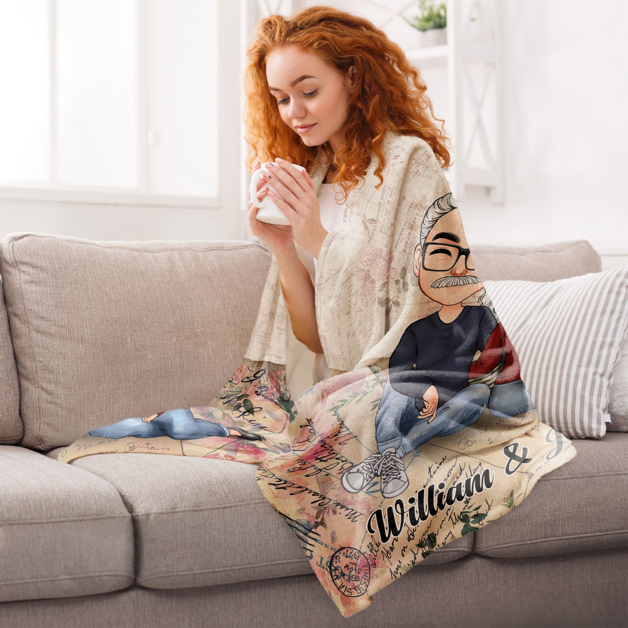The Only One I Want To Annoy - Personalized Blanket