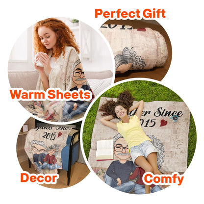 The Only One I Want To Annoy - Personalized Blanket