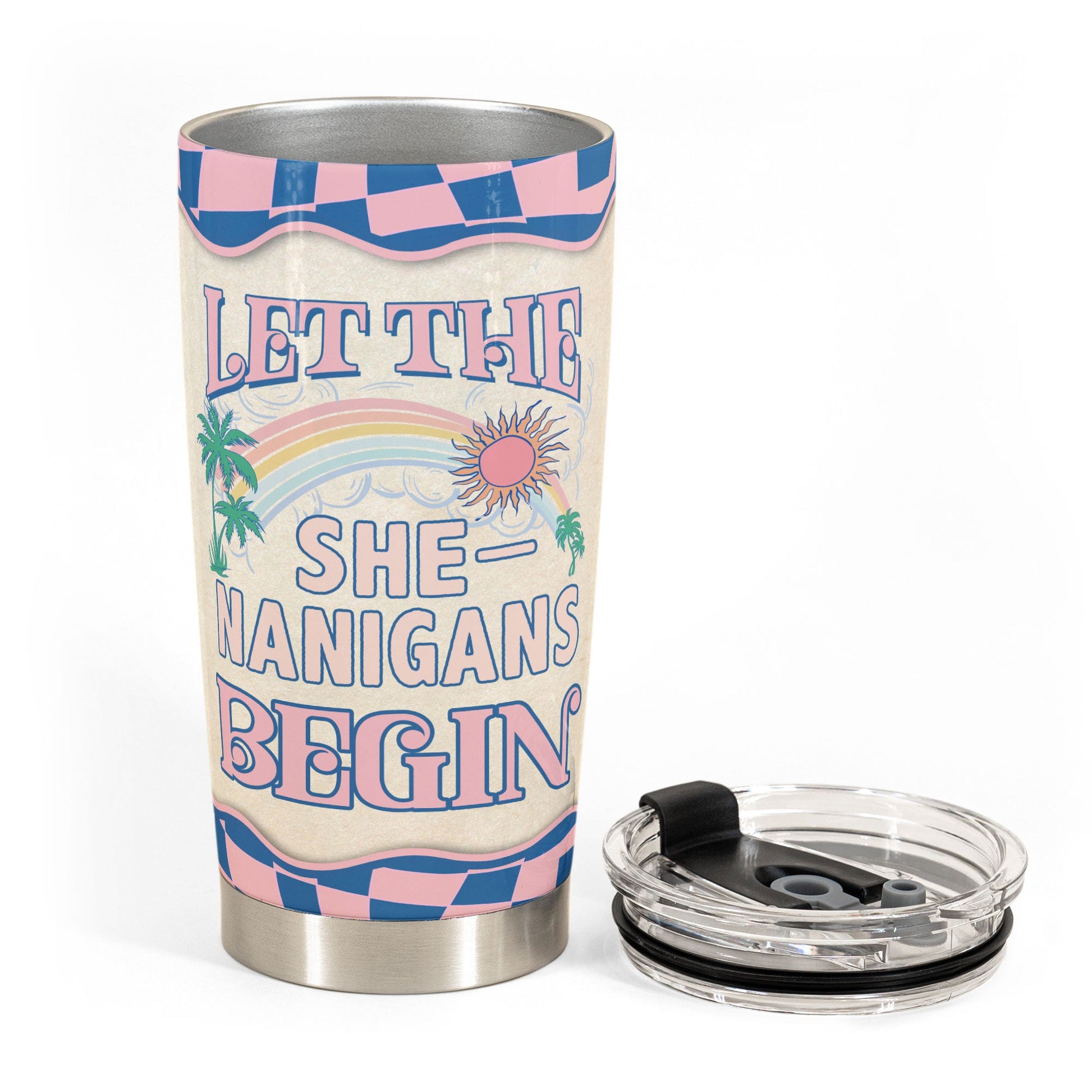 The Shenanigans Begin - Personalized Tumbler Cup