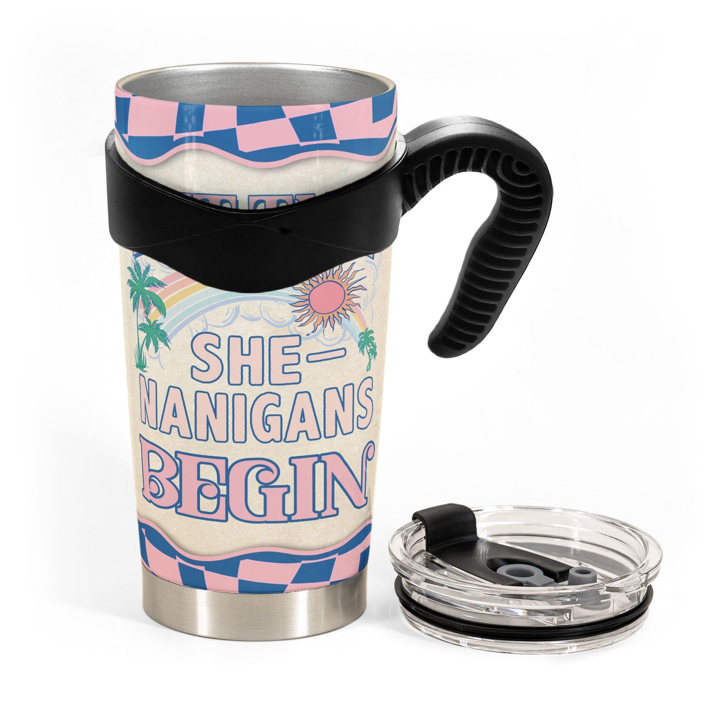 The Shenanigans Begin - Personalized Tumbler Cup