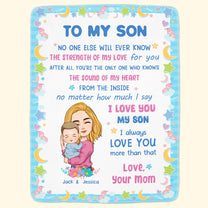 The Strength Of My Love For You - Personalized Blanket