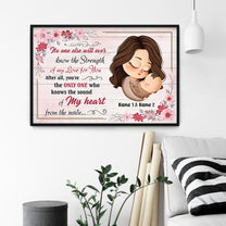 The Strength Of My Love For You - Personalized Poster/Canvas - Christmas Gift For Mothers