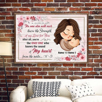 The Strength Of My Love For You - Personalized Poster/Canvas - Christmas Gift For Mothers