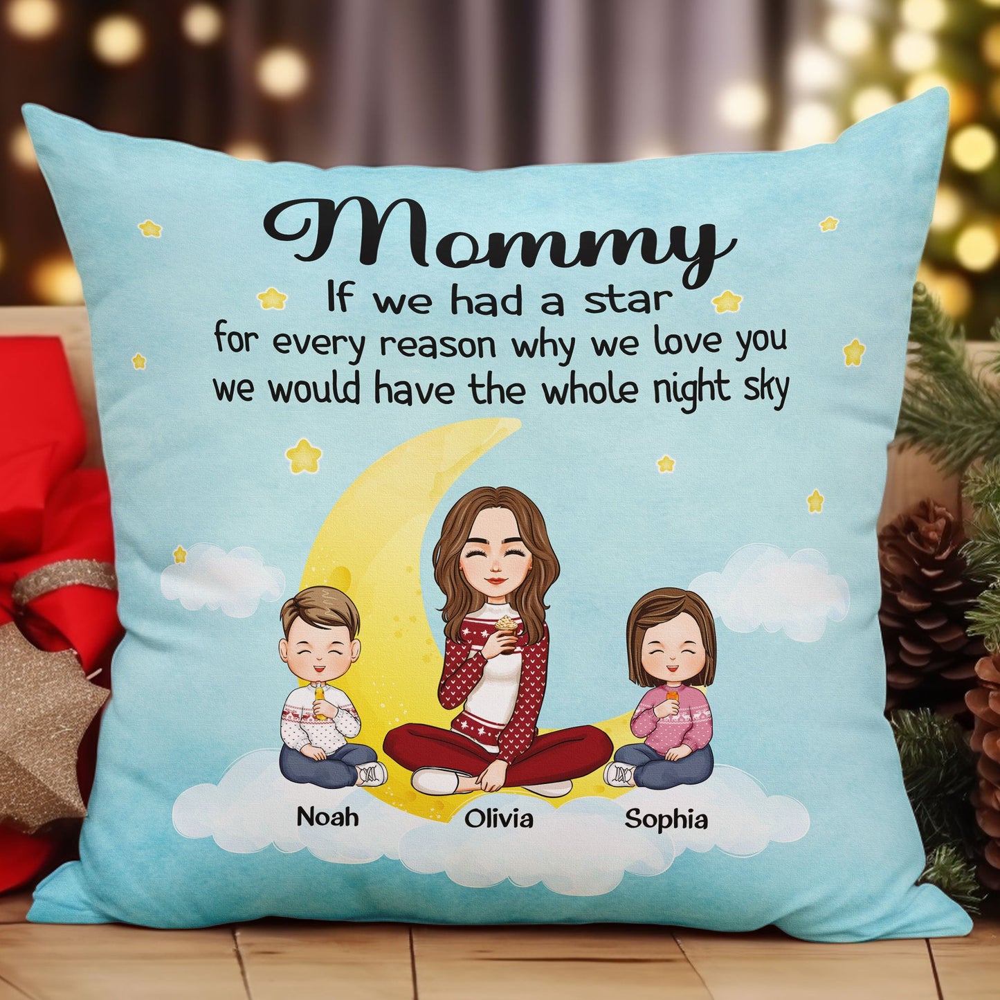 The Whole Night Sky - Personalized Pillow (Insert Included)