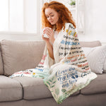 The World's Best Mommy I Love You New Mom Gift Baby Shower - Personalized Blanket