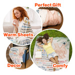 The World's Best Mommy I Love You New Mom Gift Baby Shower - Personalized Blanket