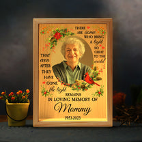 There Are Some Who Bring A Light - Personalized Photo Frame Light Box