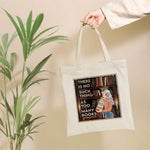 There Is No Such Thing As Too Many Books - Personalized Tote Bag - Birthday, Funny Gift For Book Lovers