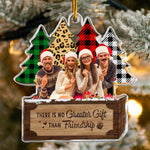 There 's No Greater Gift Than Friendship - Personalized Acrylic Photo Ornament
