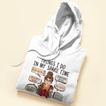 Thing I Do In My Spare Time With Books - Personalized Shirt - Birthday Gift For Bookworm, Book Lovers, Reading Lovers