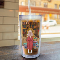 Things I Do In My Spare Time - Personalized Acrylic Tumbler With Straw
