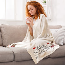 Think Of This Blanket As A Hug From Me To You - Personalized Blanket