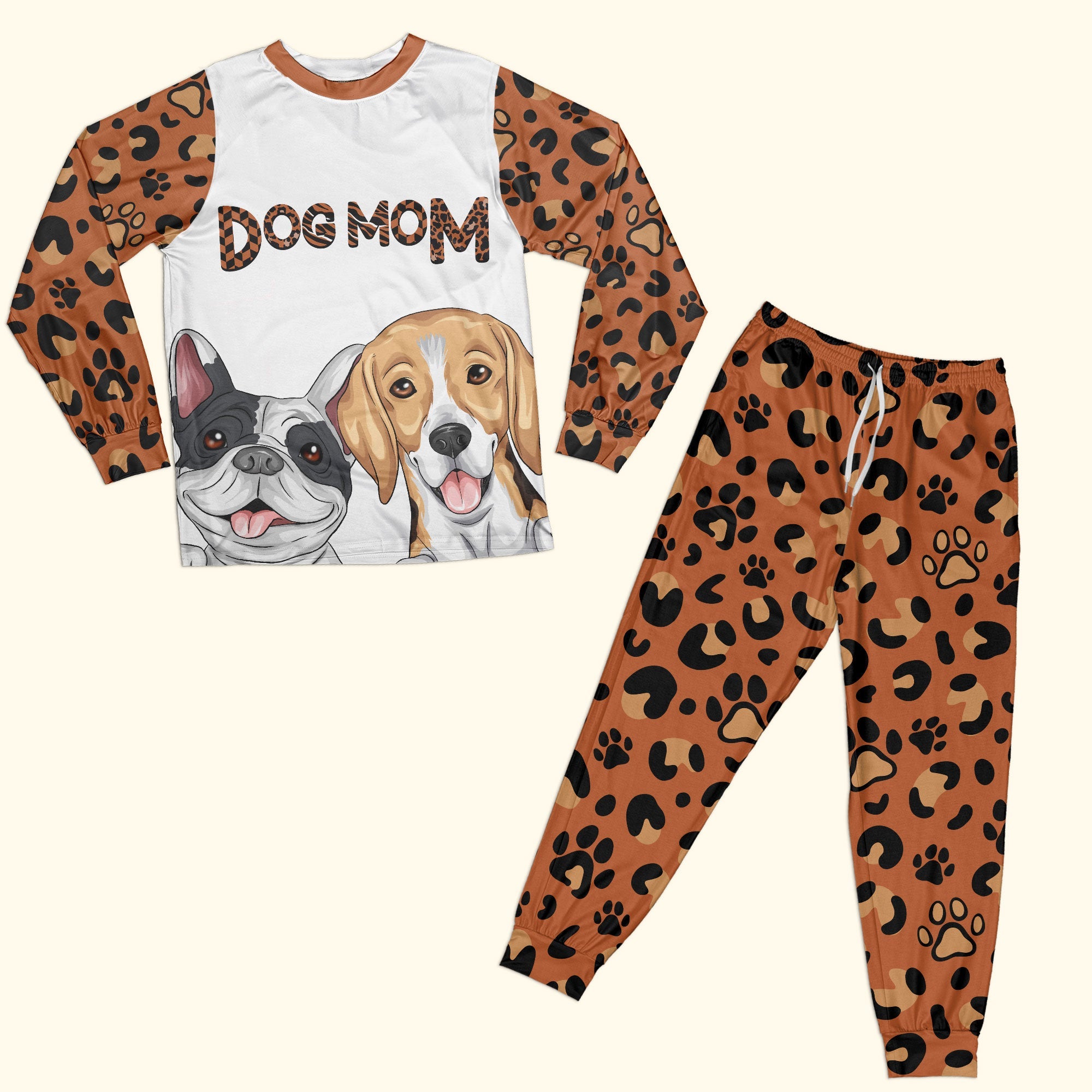 This Awesome Dog Mom Is Taken Personalized Pajama Set Macorner