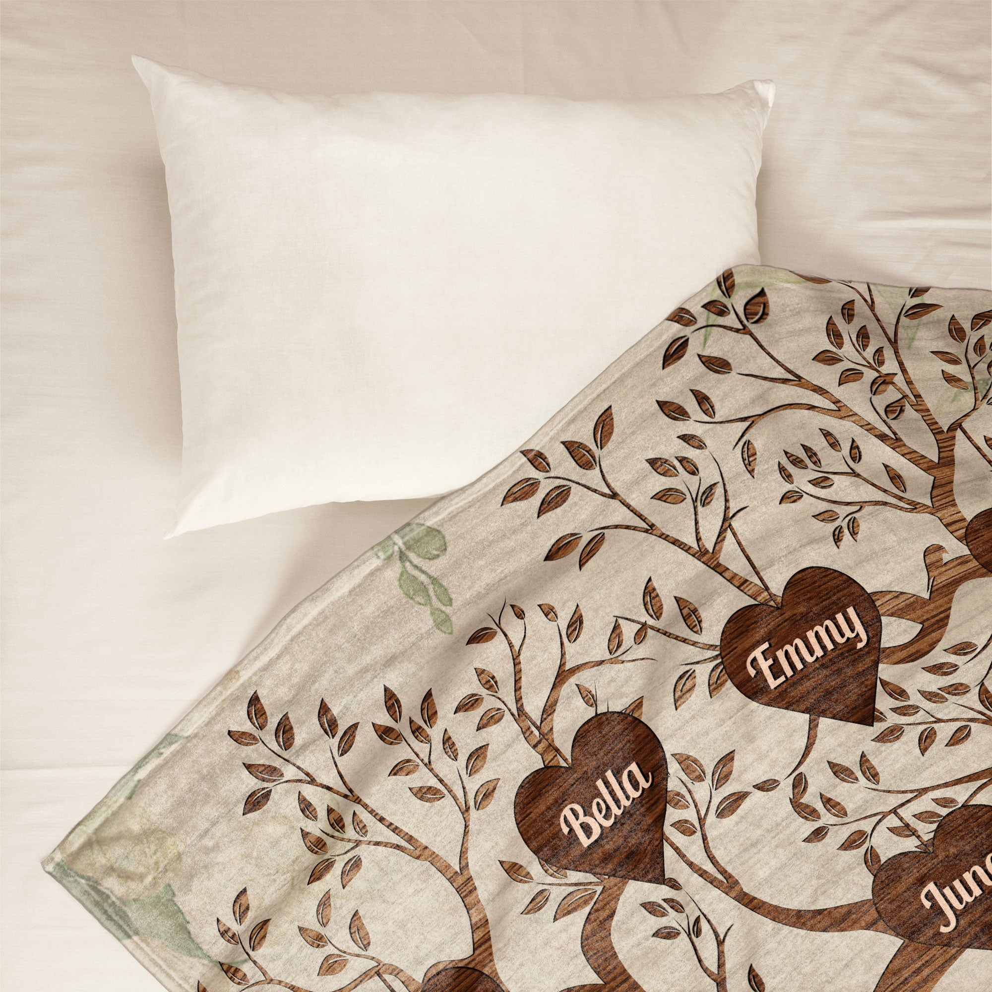 This Blanket As A Hug From Us To You - Personalized Blanket