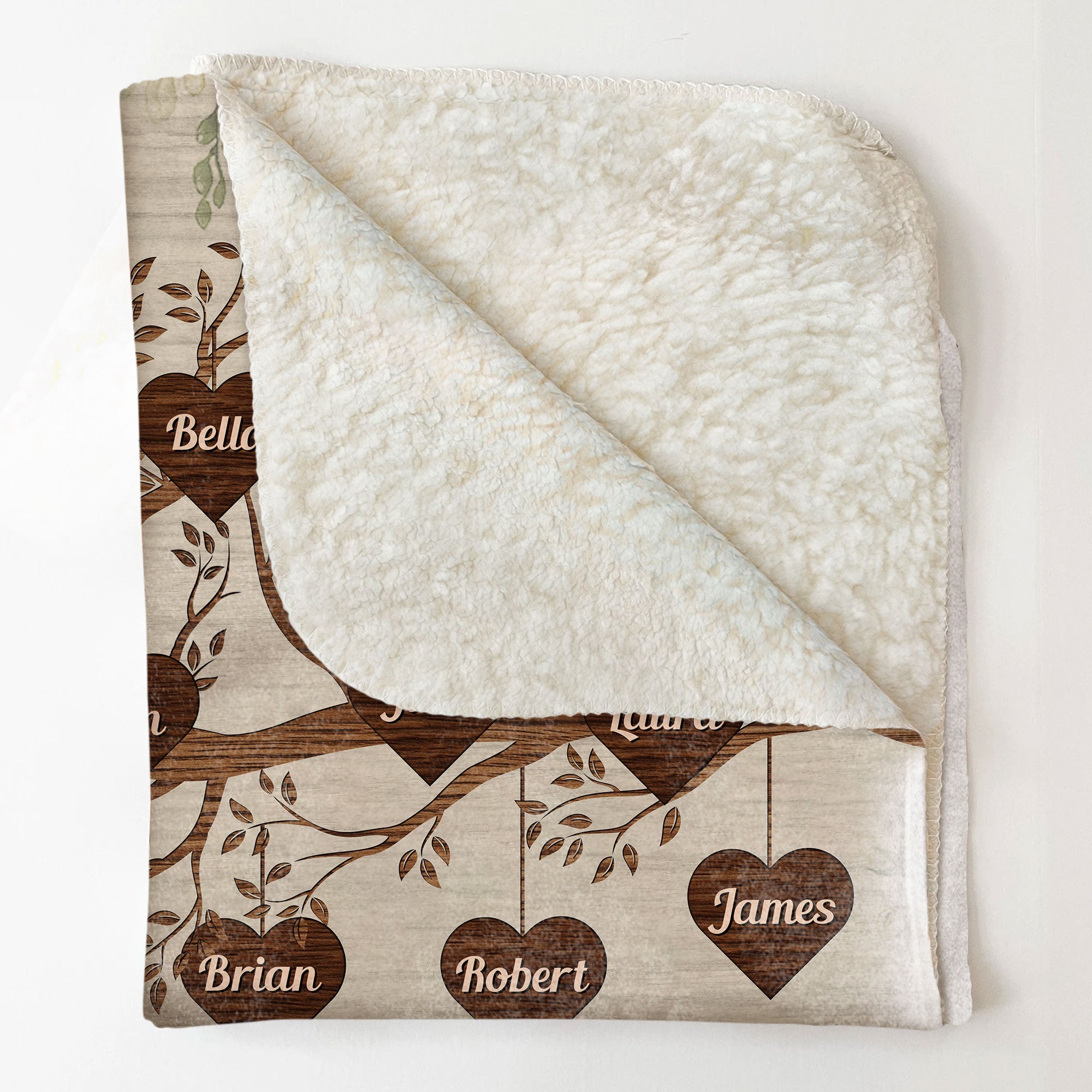This Blanket As A Hug From Us To You - Personalized Blanket