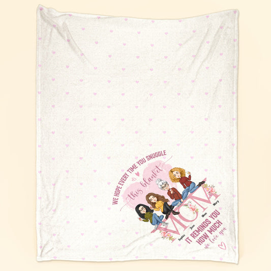 Blanket Reminds You How Much We Love You - Personalized Blanket