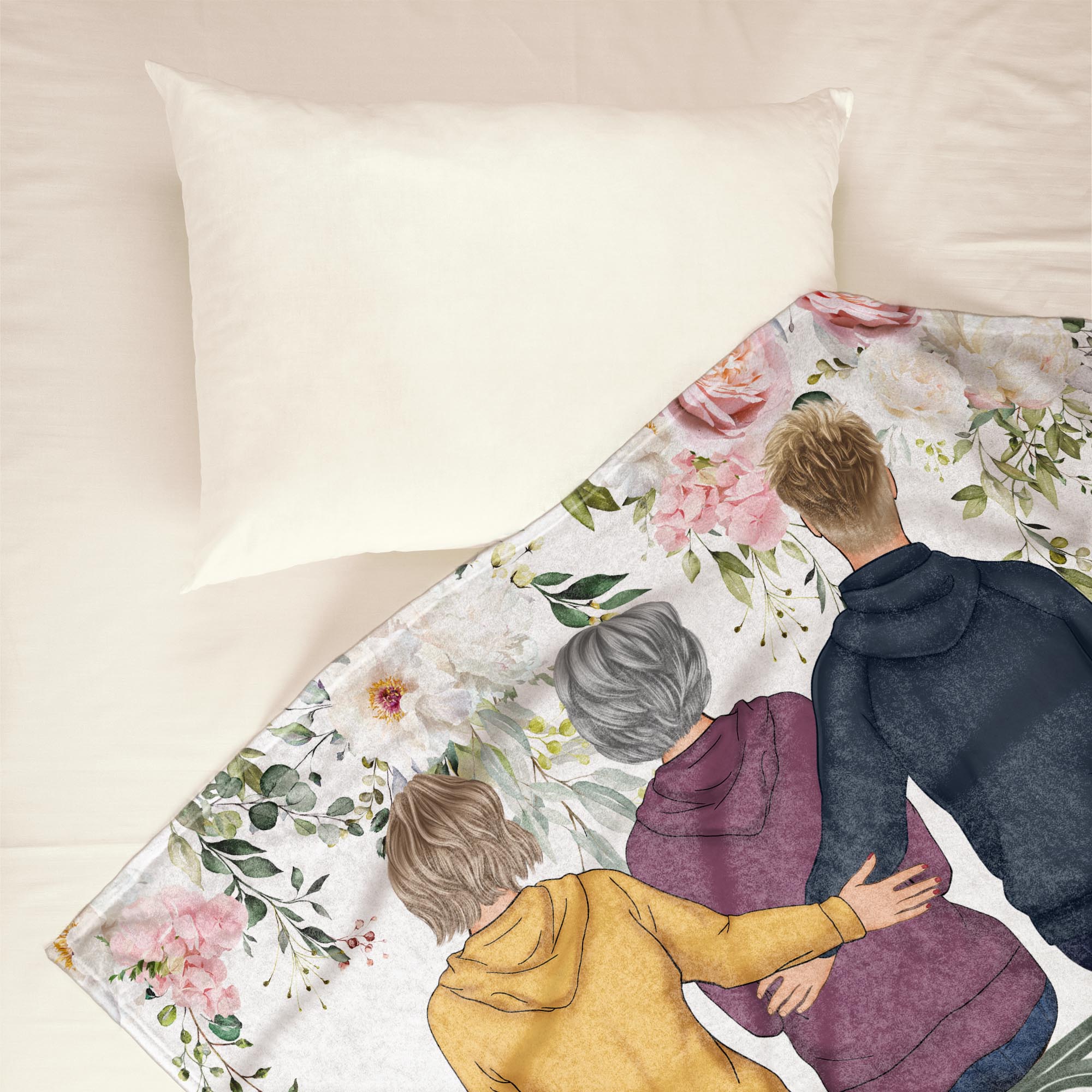 How much is a blanket with a picture on it sale