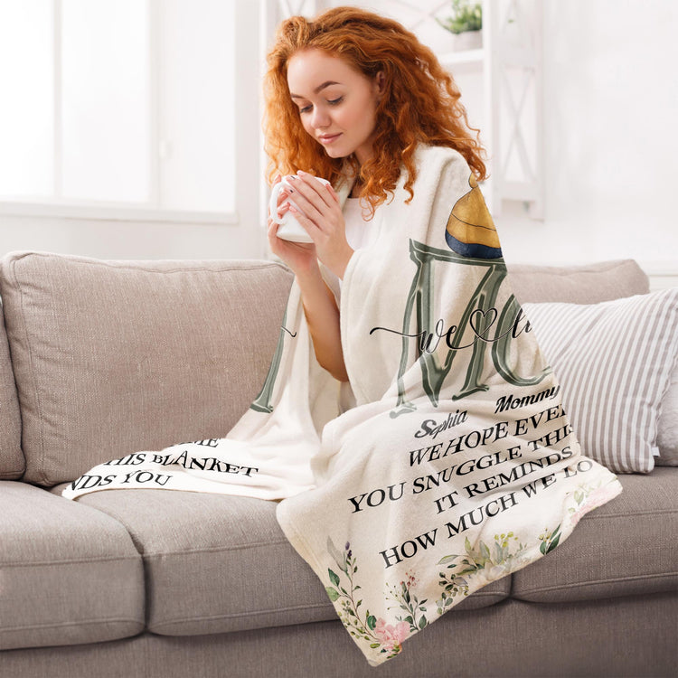 This Blanket Reminds You How Much We Love You - Personalized Blanket - Birthday, Mother's DayGift For Mom, Mother, Mama