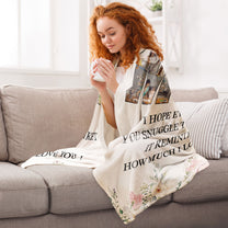 This Blanket Reminds You How Much We Love You - Personalized Photo Blanket