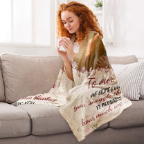 This Blanket Reminds You How Much We Love You - Personalized Photo Blanket