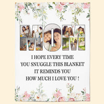 This Blanket Reminds You How Much We Love You - Personalized Photo Blanket