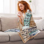 This Cozy Blanket Reminds You How Much I Love You - Personalized Mom Blanket