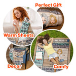 This Cozy Blanket Reminds You How Much We Love You - Personalized Blanket - Christmas, New Year, Loving Gift Gift For Mom, Mother, Mama
