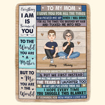 This Cozy Blanket Reminds You How Much We Love You - Personalized Blanket