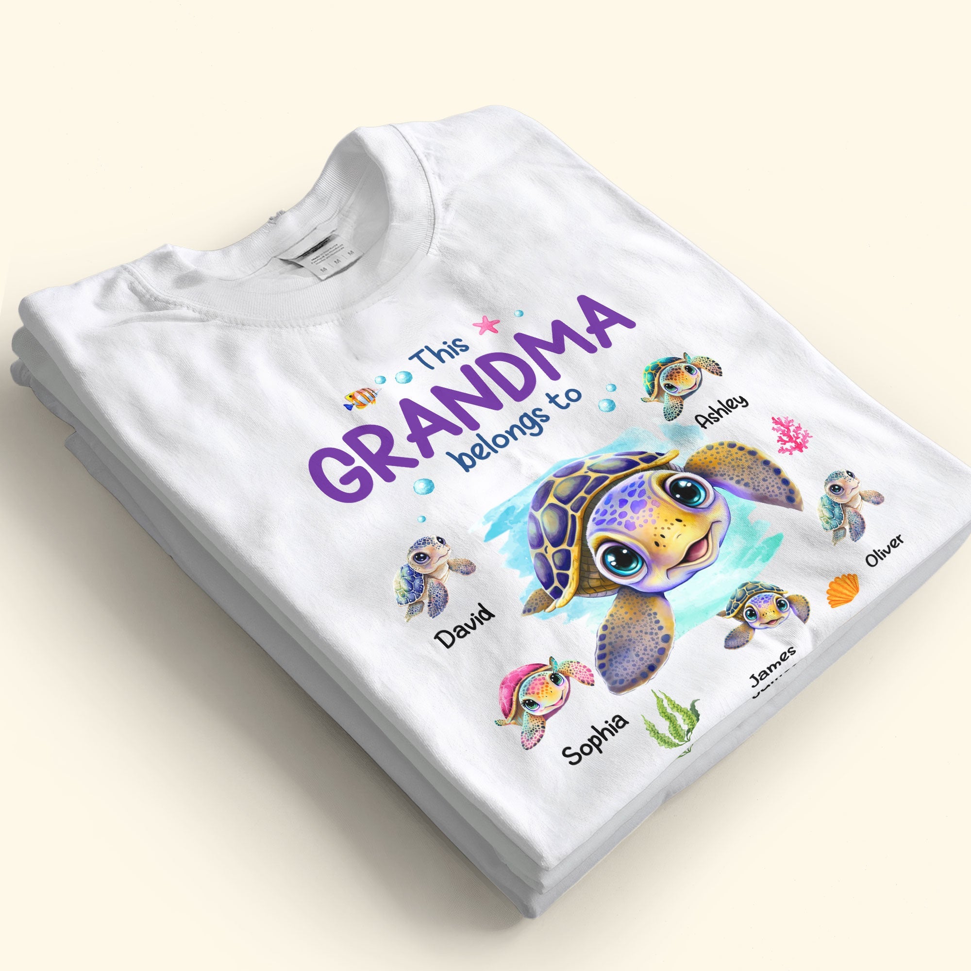 This Grandma Belongs To - Personalized Shirt