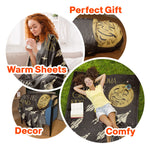 This Grandma Loves Her Grandkids To The Moon And Back - Personalized Blanket
