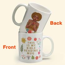 This Is My Bible Reading Mug - Personalized Mug  - Birthday Gift For Black Women