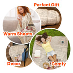 This Is My Book Reading Blanket - Cartoon Version - Personalized Blanket