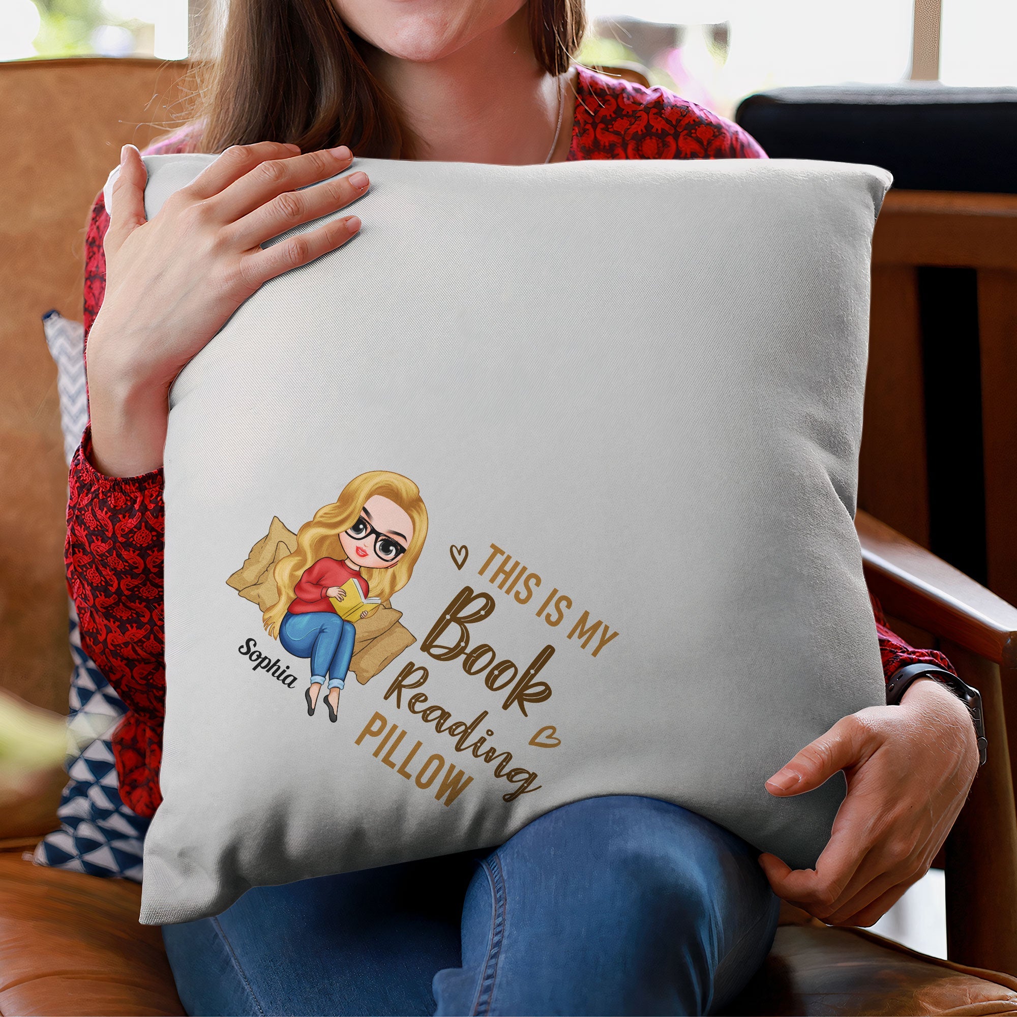 Book reading clearance cushion