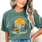 This Is My Camping Shirt - Personalized Comfort Tee