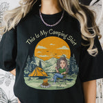 This Is My Camping Shirt - Personalized Comfort Tee