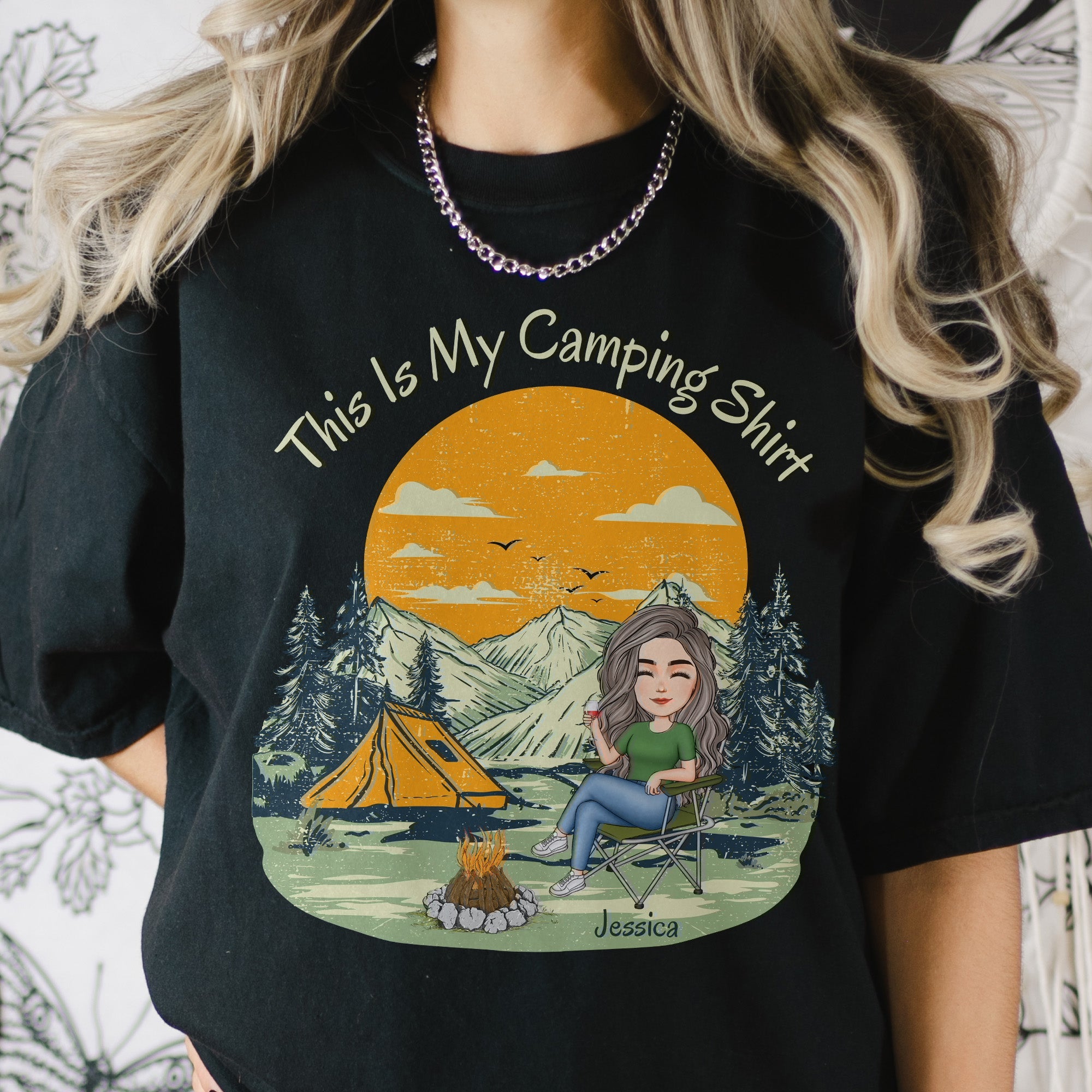 This Is My Camping Shirt - Personalized Comfort Tee