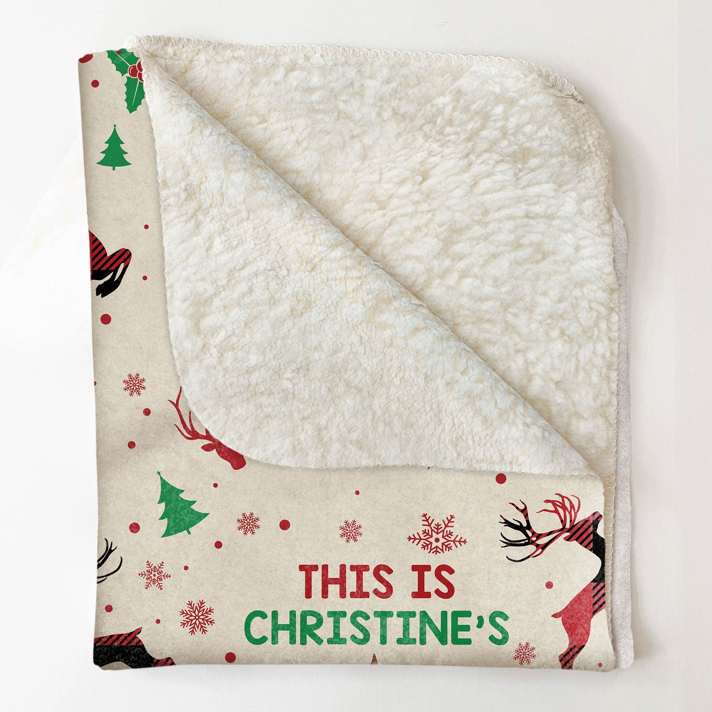 This Is My Christmas Movie Watching Blanket - Personalized Blanket