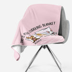 This Is My Dog Cuddling Blanket - Personalized Blanket - Birthday Gift For Dog Lovers, Dog Mom