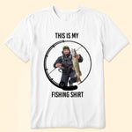 This Is My Fishing Hoodie Fishing Shirt - Personalized Photo Shirt