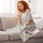 This Is My I Don't Give A Sip Blanket - Personalized Blanket - BirthdayGift For Her, Girl, Woman, Wine Lovers