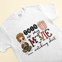 This Is My Movie Watching Shirt - Personalized Blanket - Birthday Gift For Her, Girl, Woman