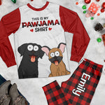This Is My Pawjama Shirt - New Version - Personalized Pajama Set