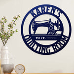 This Is My Sewing Room - Personalized Metal Sign