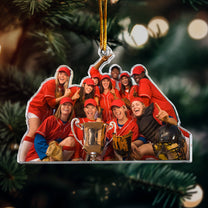 This Is My Sofball Team - Personalized Acrylic Photo Ornament