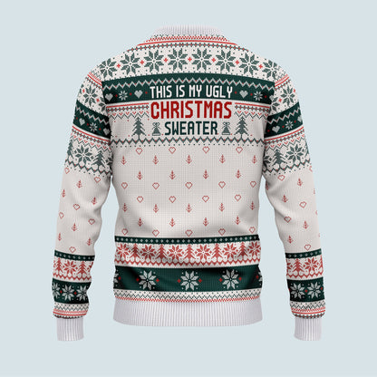 This Is My Ugly Sweater - Personalized Ugly Sweater