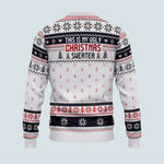 This Is My Ugly Sweater - Personalized Ugly Sweater