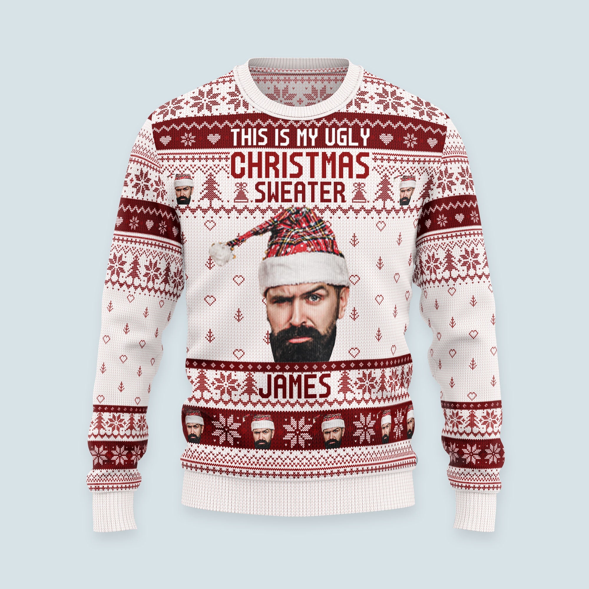 This Is My Ugly Sweater - Personalized Ugly Sweater