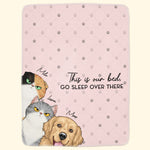 This Is Our Bed - Personalized Blanket